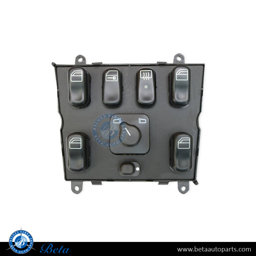 Window Switch for Mercedes ML-Class W166 1998-2005 models, Part Number 1638206610 Window Switch for Mercedes ML-Class W166 1998-2005 models, Part Number 1638206610
